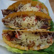 Pulled Pork Tacos überbacken mit Käse Rezept grillnations