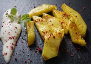 gegrillte Ananas