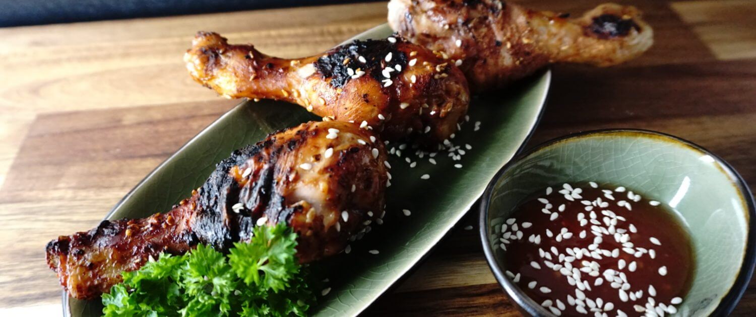 Hähnchenkeulen Asia-Style