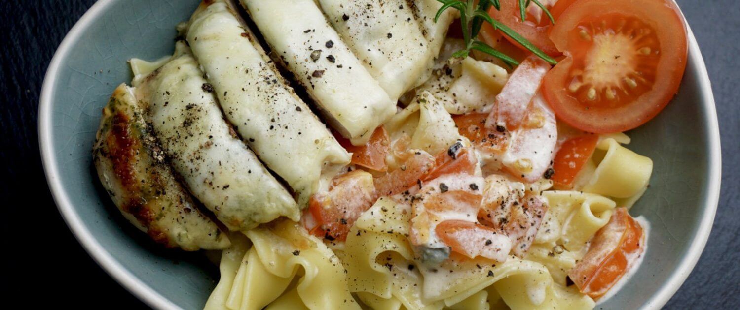 Gorgonzola Nudeln mit Huhn Rezept grillnations