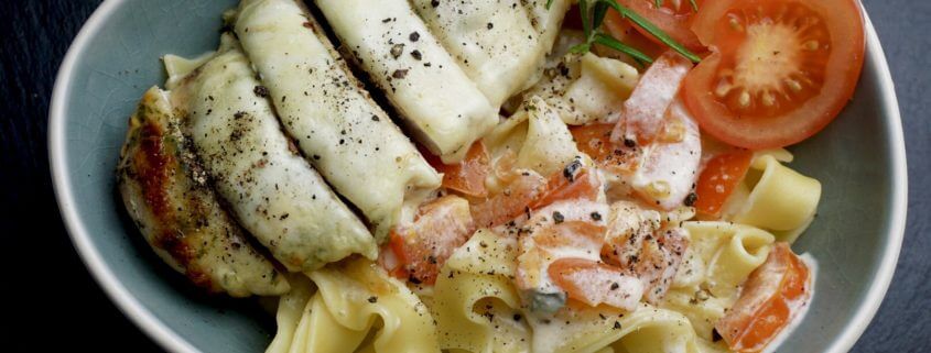 Gorgonzola Nudeln mit Huhn Rezept grillnations