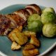 Ente von der Rotisserie