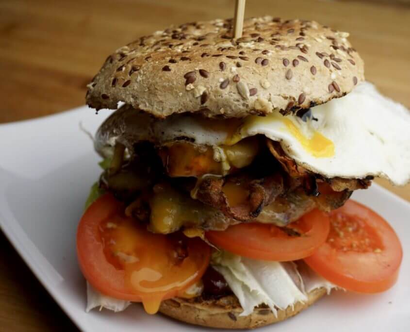 Der Chicken-Burger