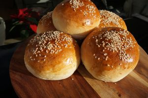 selbstgemachte Burger buns