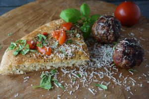 Selbstgemachte Focaccia