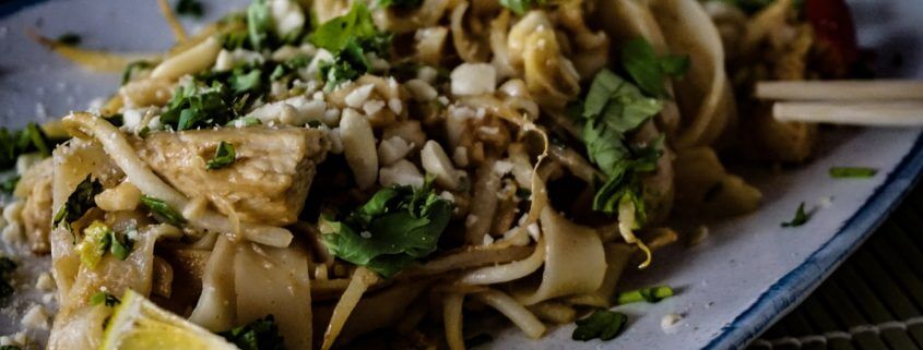 Authentisches Pad Thai