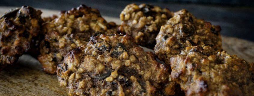 Nussbombe oder Nussecke