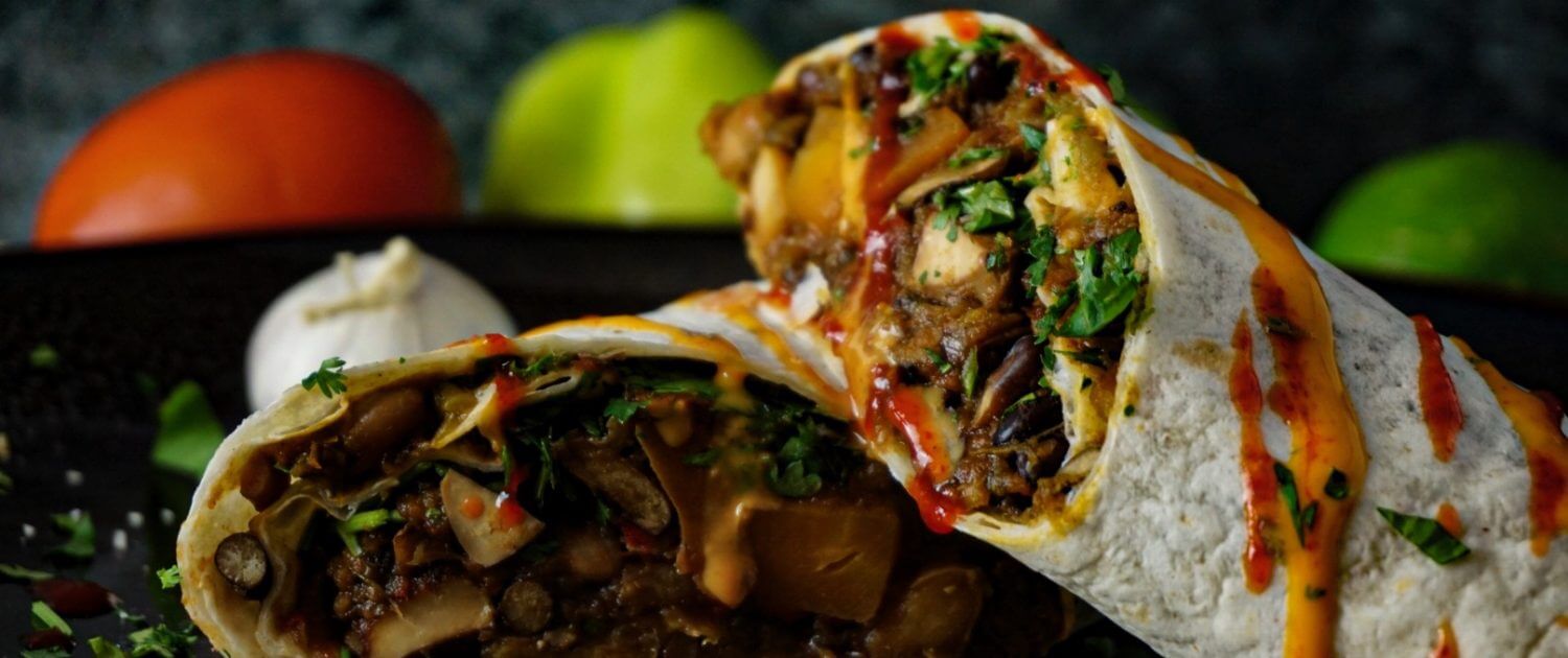 Veganer Burrito