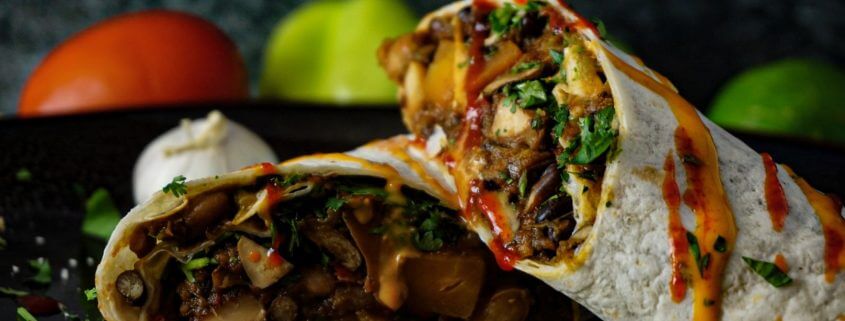 Veganer Burrito