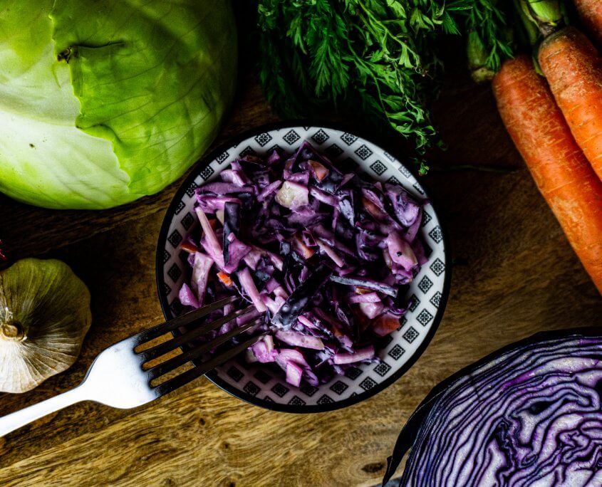 Veganer Cole Slaw Veganer Cole Slaw