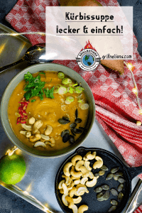 Kürbissuppe Rezept grillnations