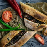 Türkische Pide (Vegan)