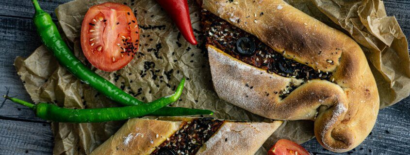 Türkische Pide (Vegan)