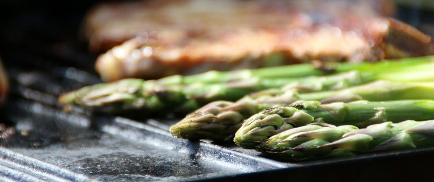 gegrillter Spargel