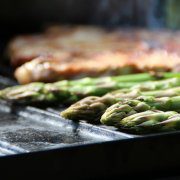 gegrillter Spargel