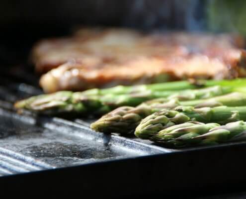 gegrillter Spargel