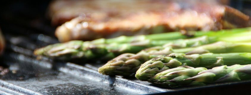 gegrillter Spargel