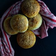 vegane Burgerbrötchen