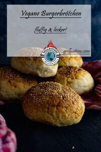vegane Burgerbrötchen
