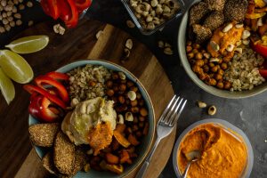 vegane Protein bowl grillnations Rezept