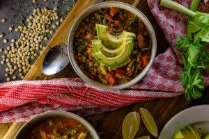 Mexikanische Linsensuppe Rezept grillnations