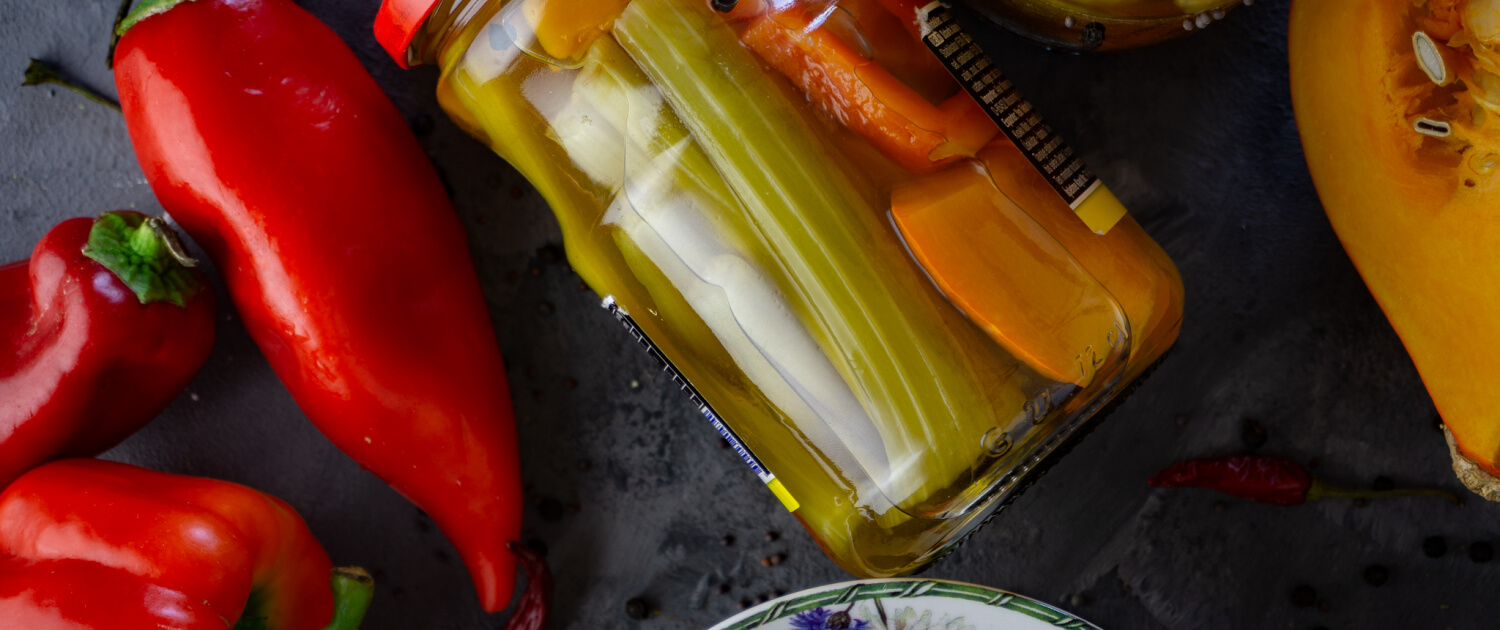 Eingelegtes Gemüse das Rezept