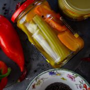 Eingelegtes Gemüse das Rezept