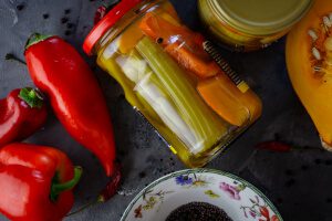 Eingelegtes Gemüse das Rezept