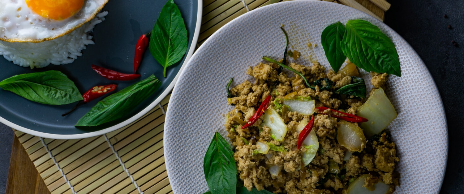 Pad Kra Pao Tofu Rezept grillnations