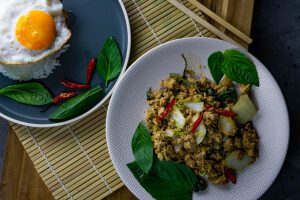 Pad Kra Pao Tofu Rezept grillnations