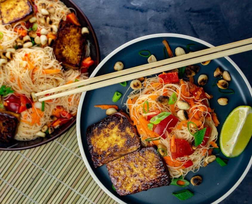 Vietnamesischer Nudelsalat Rezept Grillnations