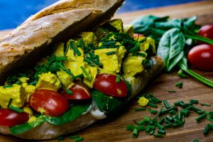 Veganes Eiersalat Sandwich grillnations