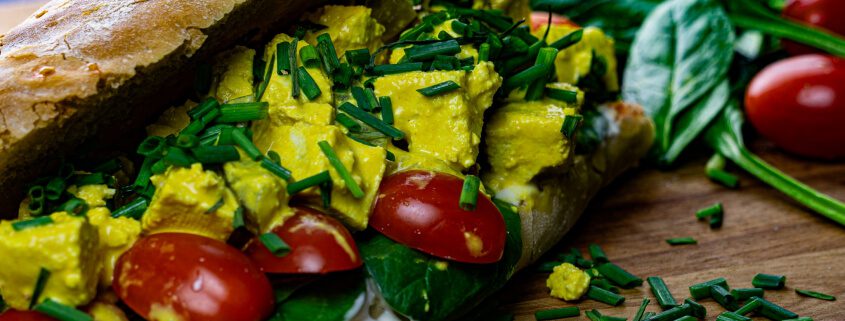 Veganes Eiersalat Sandwich grillnations