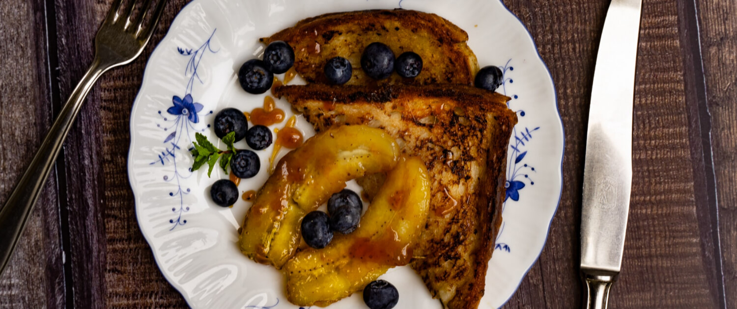 French Toast vegan Rezept