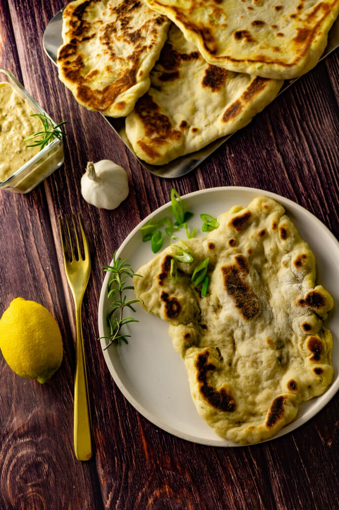 Pfannenbrot Knoblauch Rosmarin Grillnations Rezept