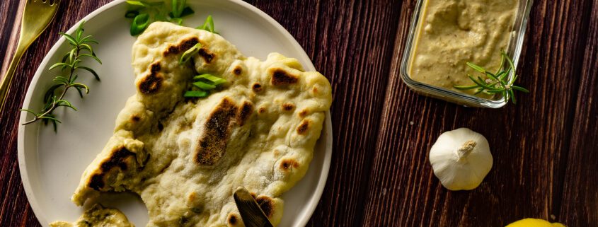 Pfannenbrot Knoblauch Rosmarin Grillnations Rezept