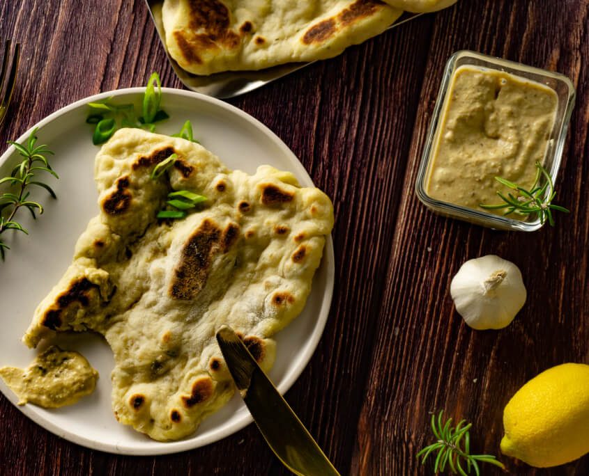 Pfannenbrot Knoblauch Rosmarin Grillnations Rezept