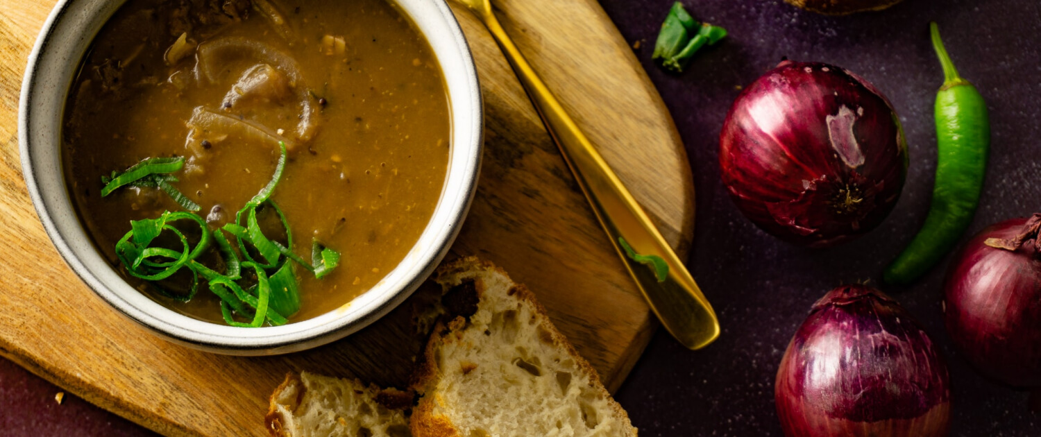 Zwiebelsuppe das Rezept