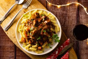 Veganes Gulasch Rezept