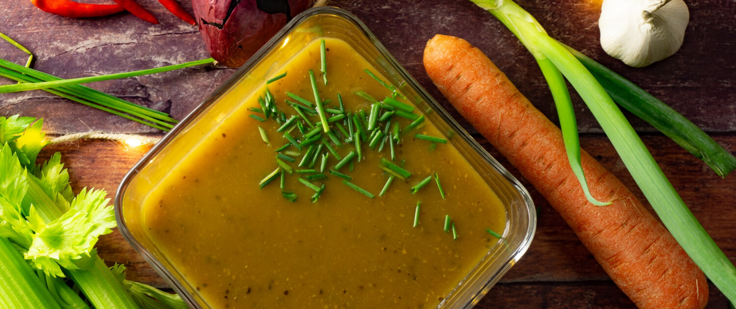 Gemüsesuppe das Rezept