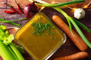 Gemüsesuppe das Rezept