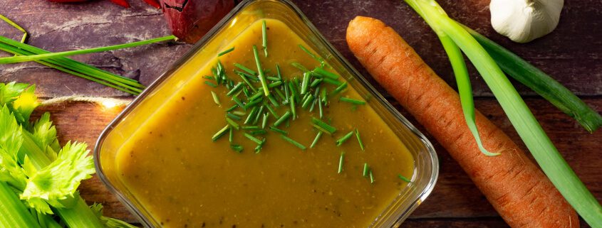 Gemüsesuppe das Rezept