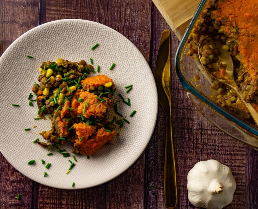 Veganer Linsenauflauf Rezept grillnations