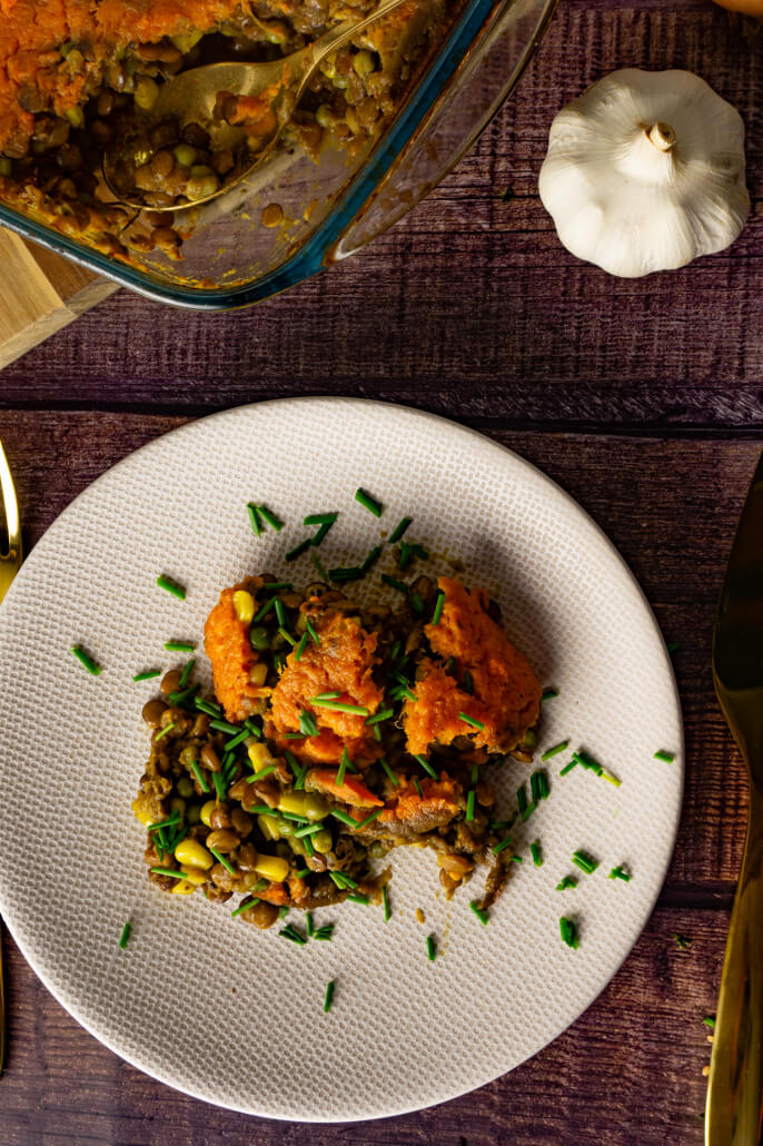 Veganer Linsenauflauf Rezept grillnations