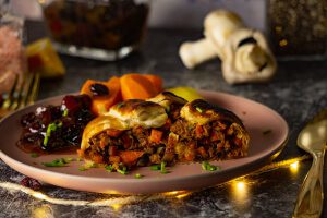 Hack Wellington vegan Rezept