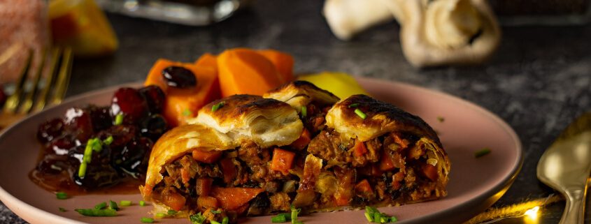 Hack Wellington vegan Rezept