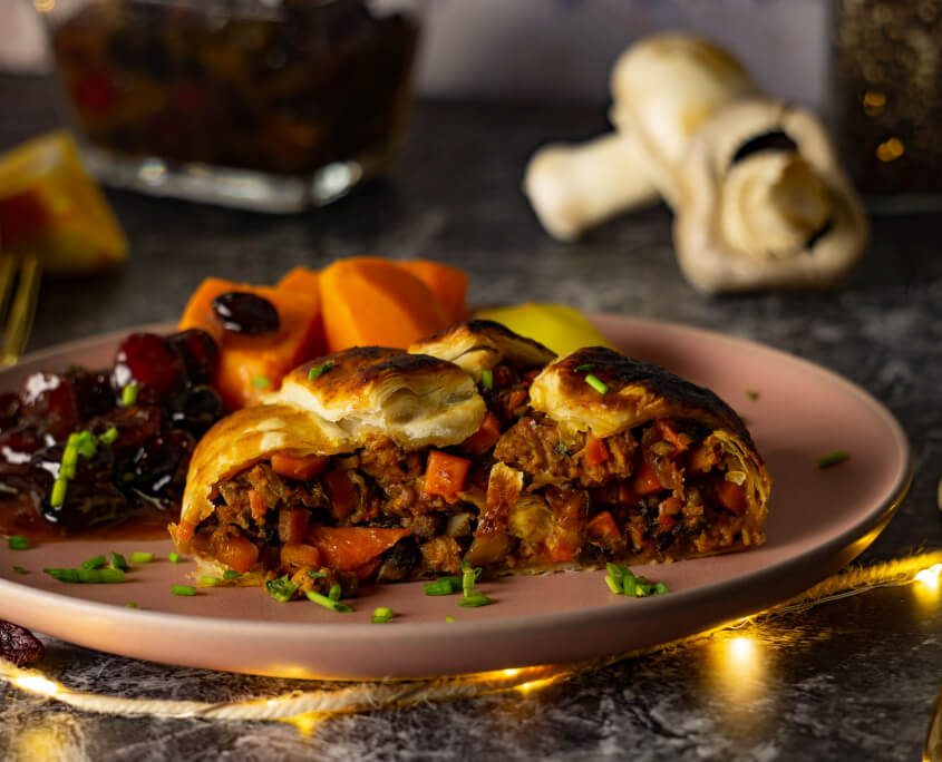 Hack Wellington vegan Rezept