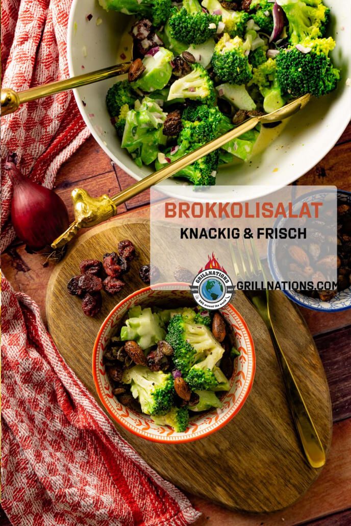 Brokkolisalat einfaches Rezept geillnations