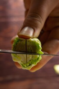Rosenkohl putzen Anleitung grillnations