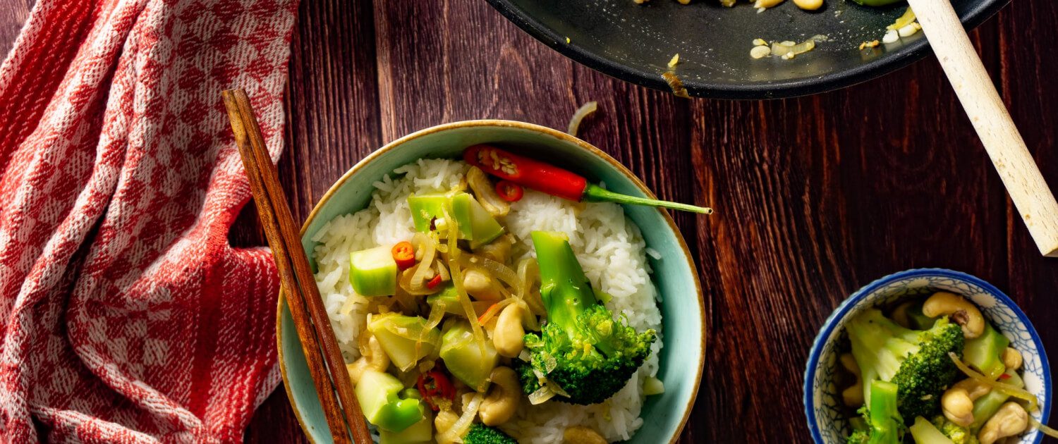 Gebratener Brokkoli mit Cashews grillnations